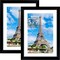 5x7 Picture Frames 2PK, Black Photo Frame with Shatterproof HD Plexiglass, Horizontal and Vertical for Wall Hanging or Tabletop